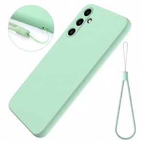 Cover Samsung Galaxy M55 5g Flydende Silikone Strop