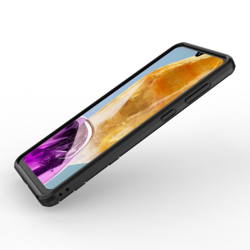 Cover Til Samsung Galaxy M55 5g Aftagelig Håndfri Støtte I To Positioner