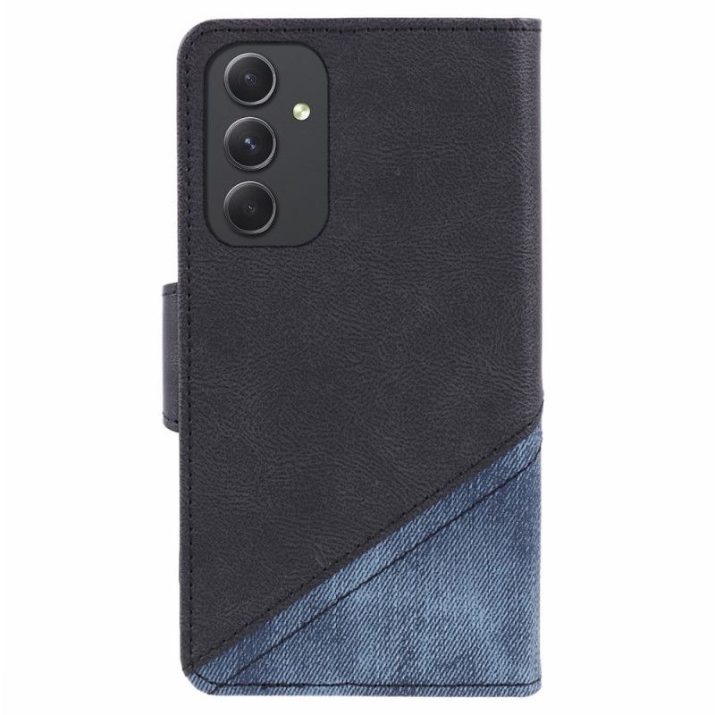 Flip Cover Samsung Galaxy M55 5g Bi-tekstur