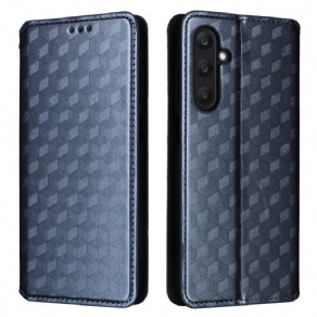 Flip Cover Til Samsung Galaxy M55 5g Diamantmønster