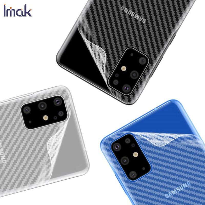 Bagfilm Til Samsung Galaxy S20 Plus / S20 Plus 5G Carbon Style Imak