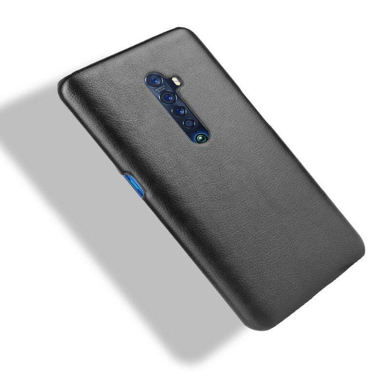 Cover Oppo Reno 2 Lichi-lædereffekt