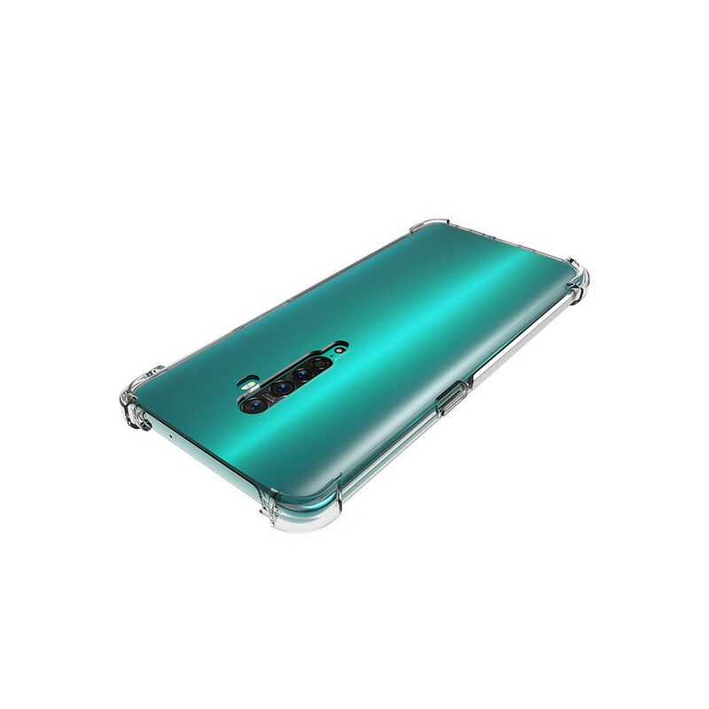 Mobilcover Oppo Reno 2 Transparente Forstærkede Hjørner