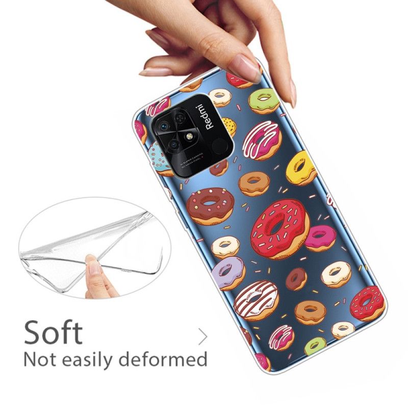 Cover Xiaomi Redmi 10C Flere Donuts