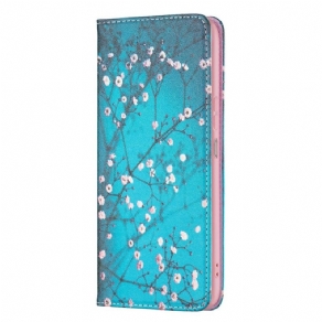 Cover Xiaomi Redmi 10C Flip Cover Blomster