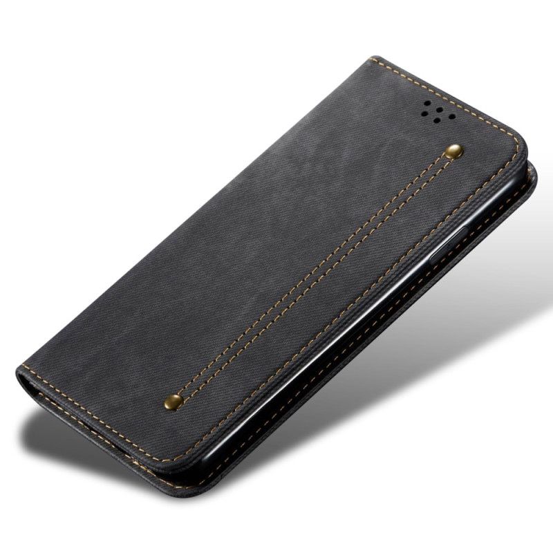 Cover Xiaomi Redmi 10C Flip Cover Denimstof