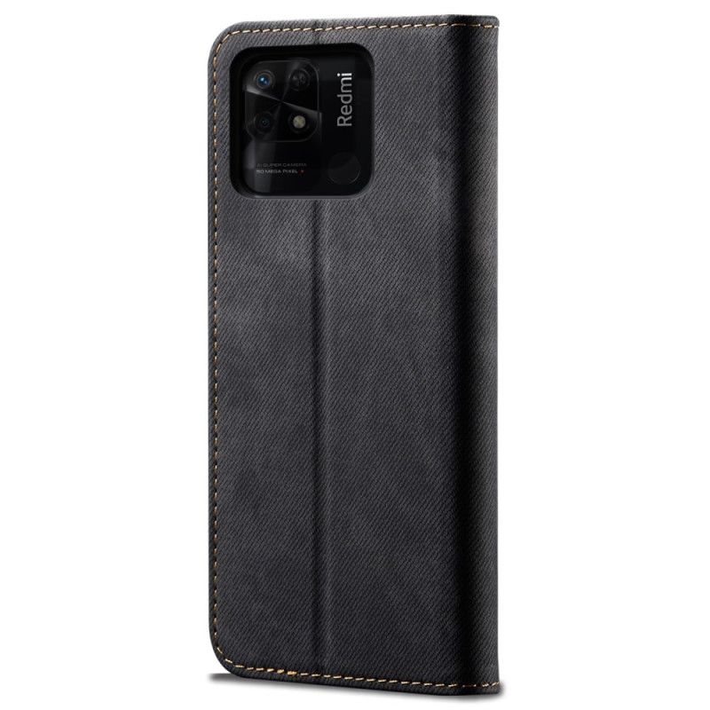 Cover Xiaomi Redmi 10C Flip Cover Denimstof