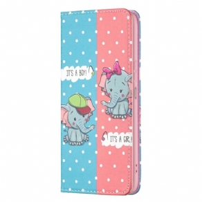 Cover Xiaomi Redmi 10C Flip Cover Elefanter