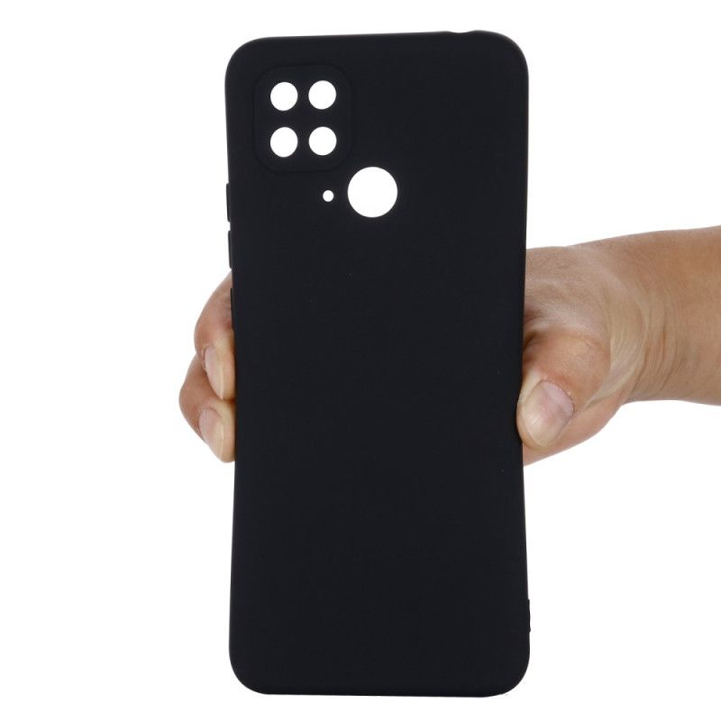 Cover Xiaomi Redmi 10C Med Snor Flydende Silikonestrop