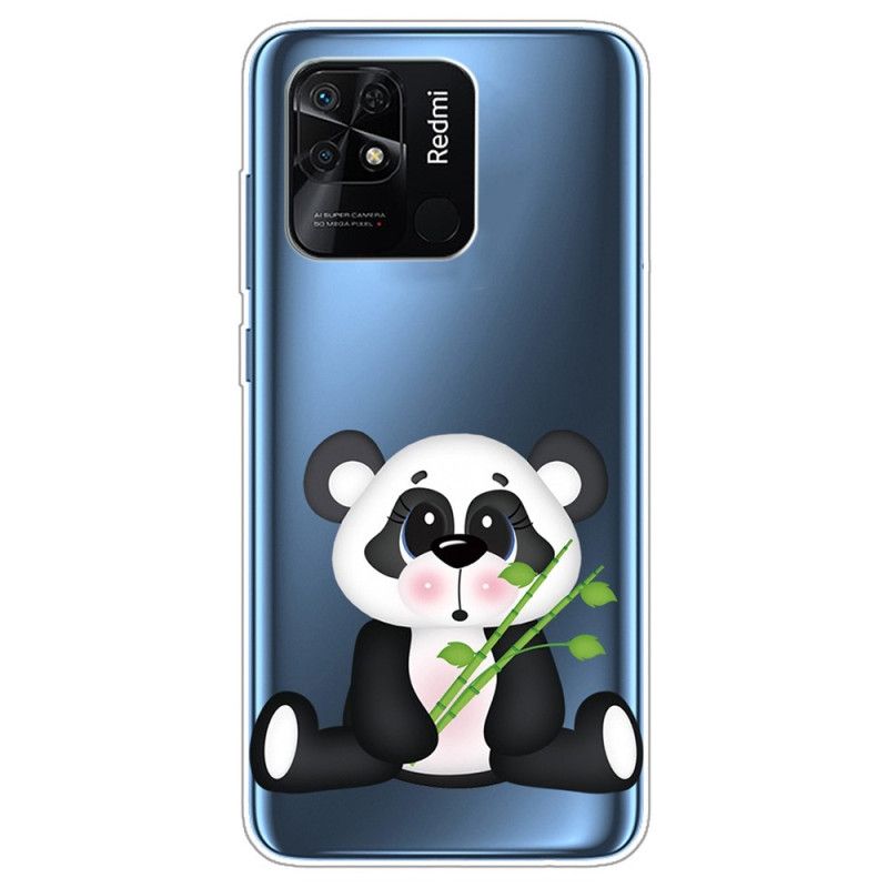 Cover Xiaomi Redmi 10C Transparent Smuk Panda