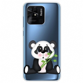 Cover Xiaomi Redmi 10C Transparent Smuk Panda