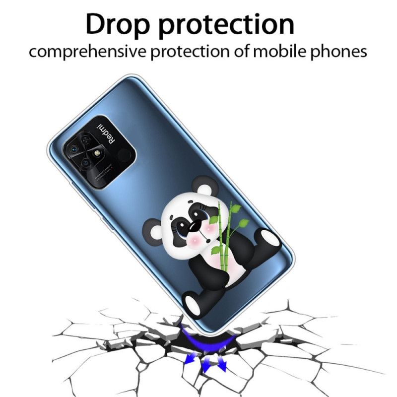 Cover Xiaomi Redmi 10C Transparent Smuk Panda