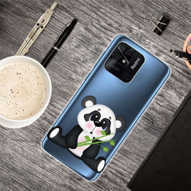 Cover Xiaomi Redmi 10C Transparent Smuk Panda