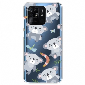 Cover Xiaomi Redmi 10C Transparente Flere Koalaer