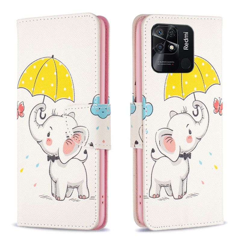 Flip Cover Xiaomi Redmi 10C Elefantparaply