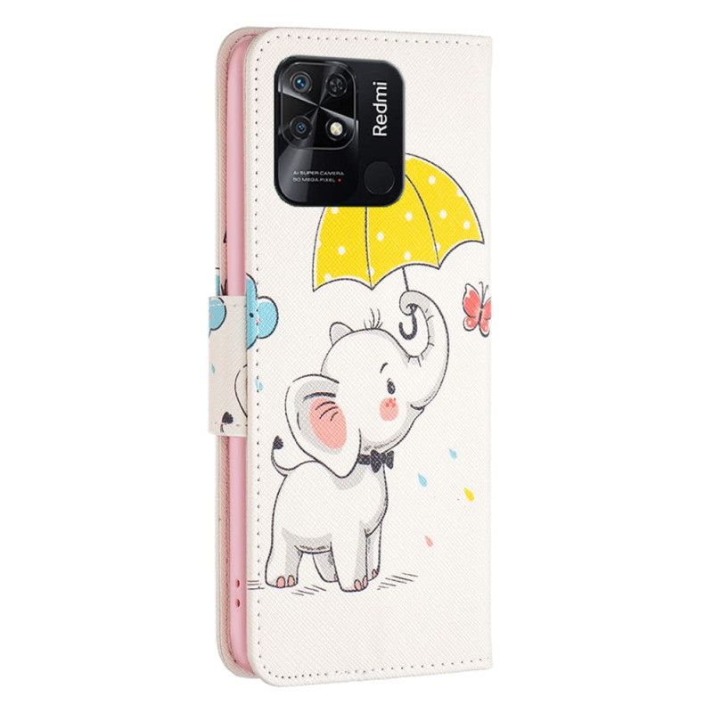 Flip Cover Xiaomi Redmi 10C Elefantparaply