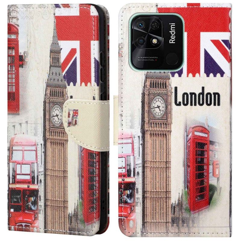 Flip Cover Xiaomi Redmi 10C London Life