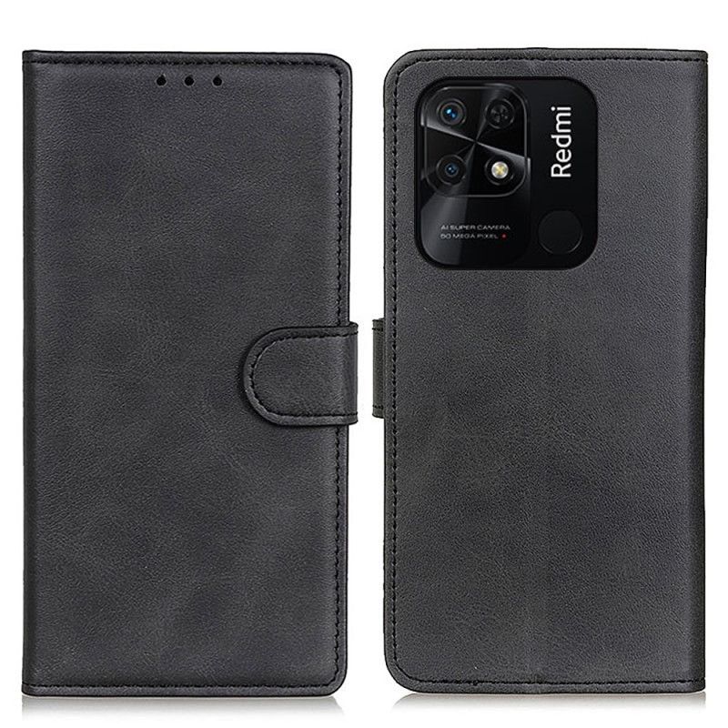 Flip Cover Xiaomi Redmi 10C Mat Kunstlæder