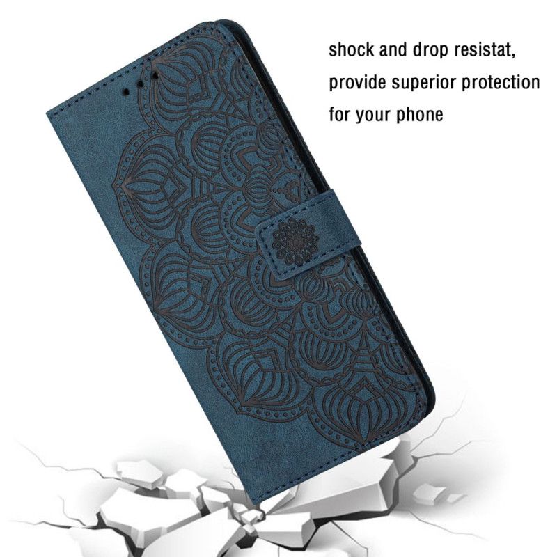 Flip Cover Xiaomi Redmi 10C Med Snor Thong Mandala