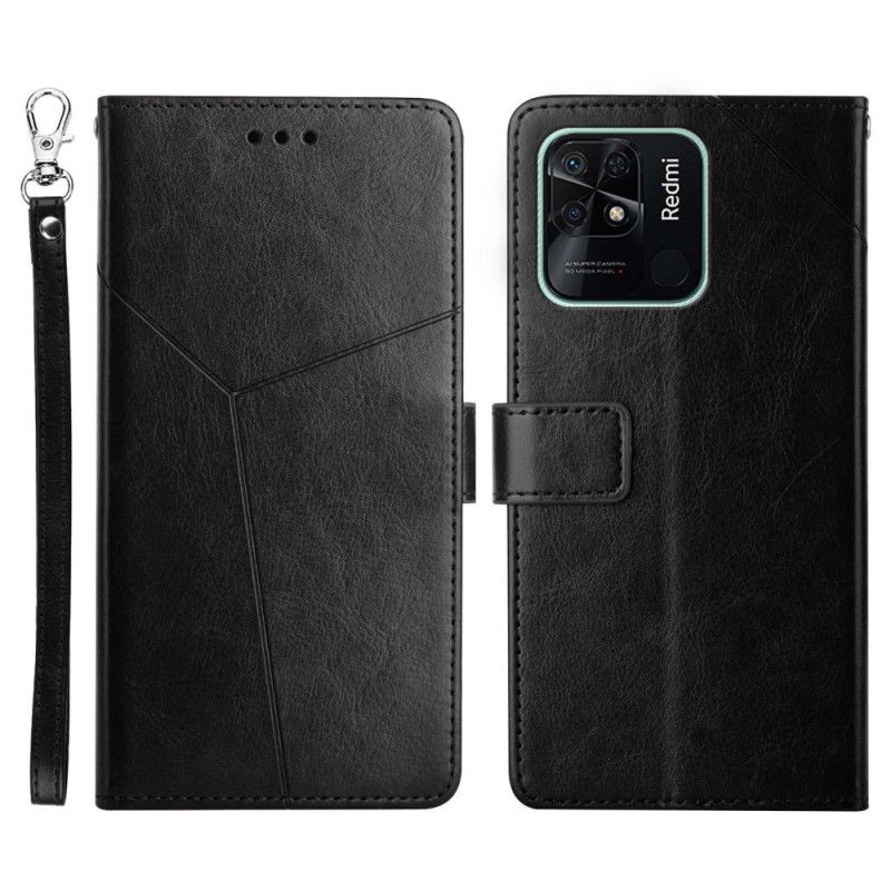 Flip Cover Xiaomi Redmi 10C Med Snor Y-remdesign