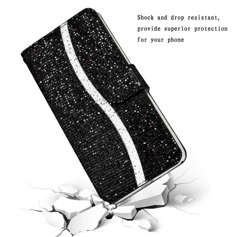 Flip Cover Xiaomi Redmi 10C Pailletter S Design