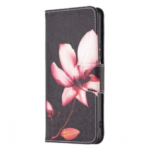 Flip Cover Xiaomi Redmi 10C Pink Blomst