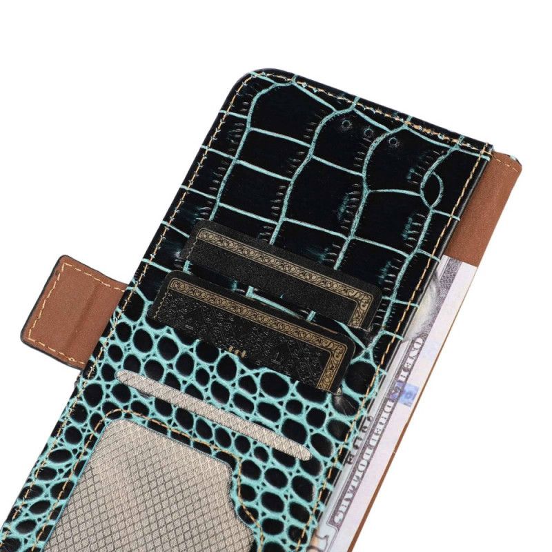 Flip Cover Xiaomi Redmi 10C Rfid Crocodile Style