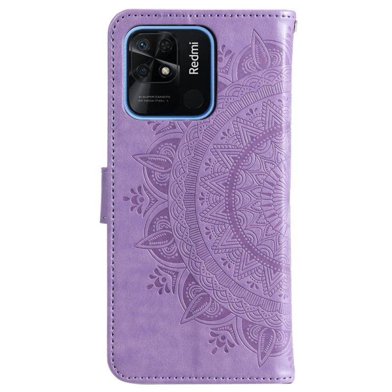 Flip Cover Xiaomi Redmi 10C Solmandala Med Snor