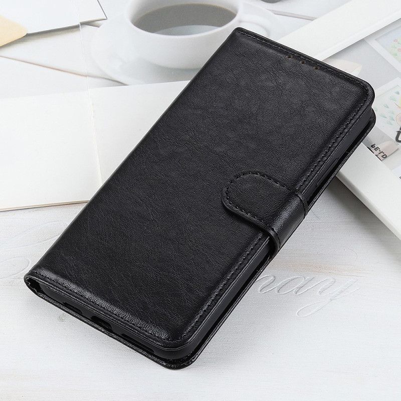 Flip Cover Xiaomi Redmi 10C Tekstureret Kunstlæder