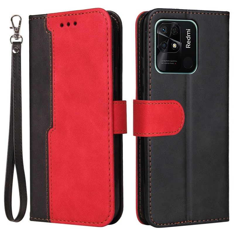 Flip Cover Xiaomi Redmi 10C Tofarvet