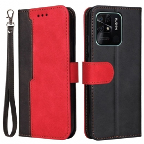 Flip Cover Xiaomi Redmi 10C Tofarvet