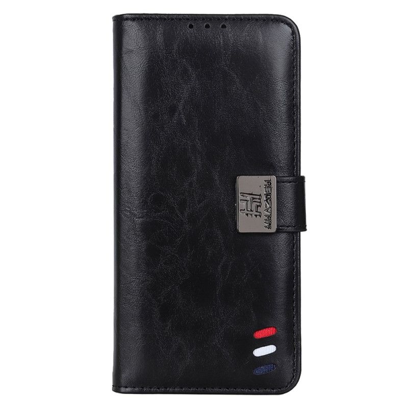 Flip Cover Xiaomi Redmi 10C Tricolor Lædereffekt