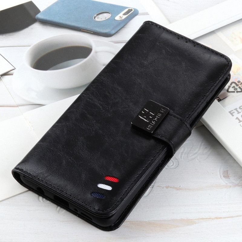 Flip Cover Xiaomi Redmi 10C Tricolor Lædereffekt