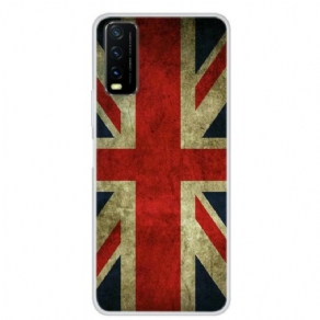 Cover Vivo Y20s Engelsk Flag