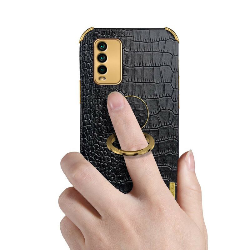 Cover Xiaomi Redmi 9T X-case Krokodilleskindseffekt