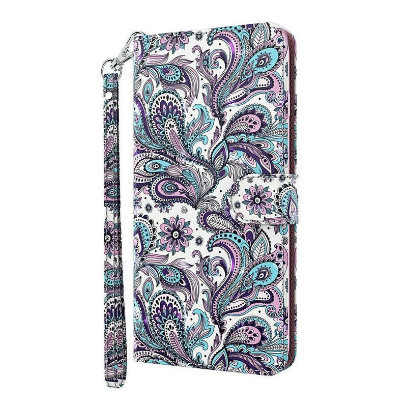 Flip Cover Xiaomi Redmi 9T Blomstermønstre