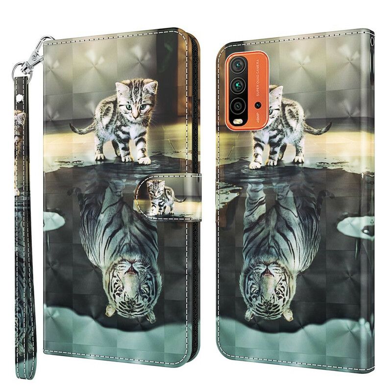 Flip Cover Xiaomi Redmi 9T Ernest The Tiger