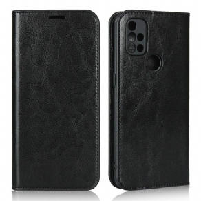 Cover OnePlus Nord N10 Flip Cover Ægte Læder