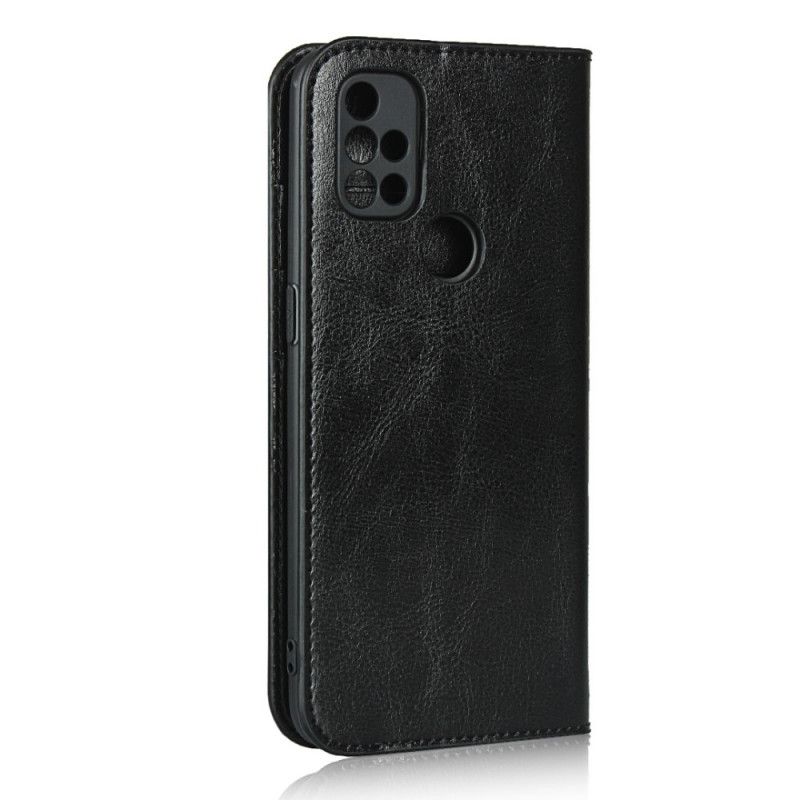 Cover OnePlus Nord N10 Flip Cover Ægte Læder