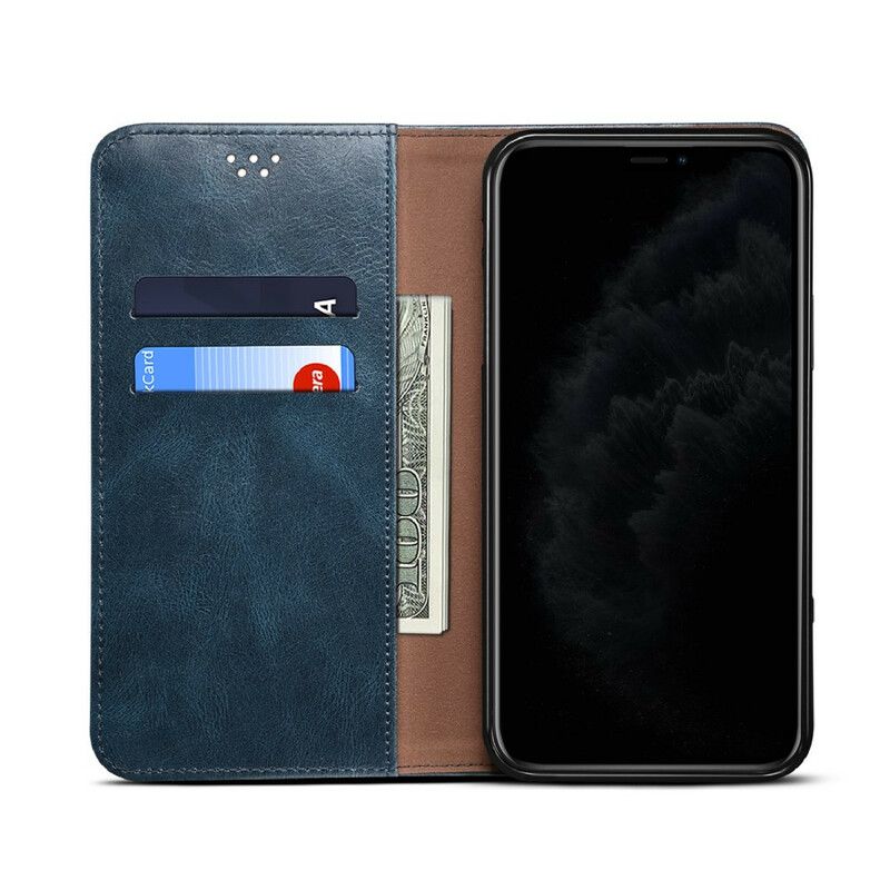 Cover OnePlus Nord N10 Flip Cover Vokset Kunstlæder