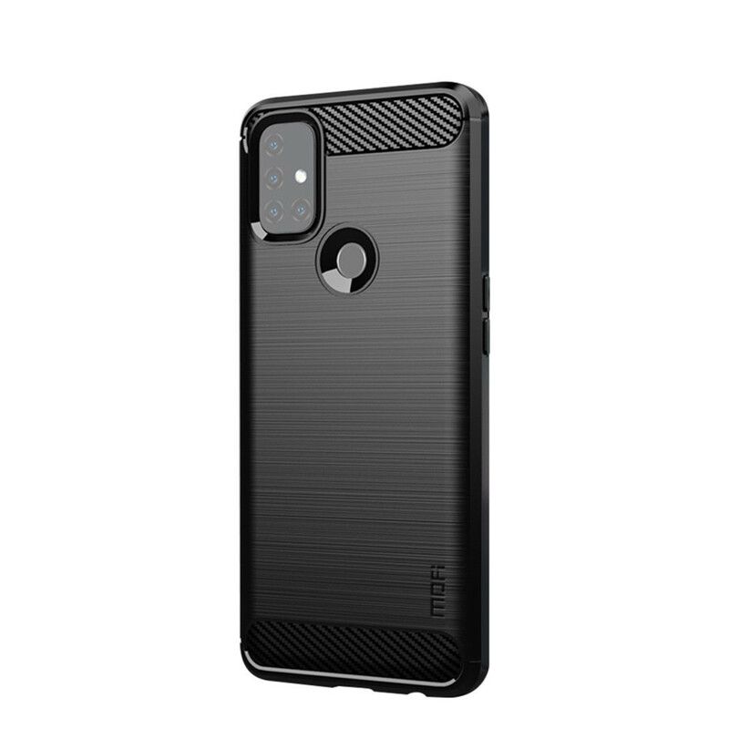 Cover OnePlus Nord N10 Mofi Børstet Kulfiber