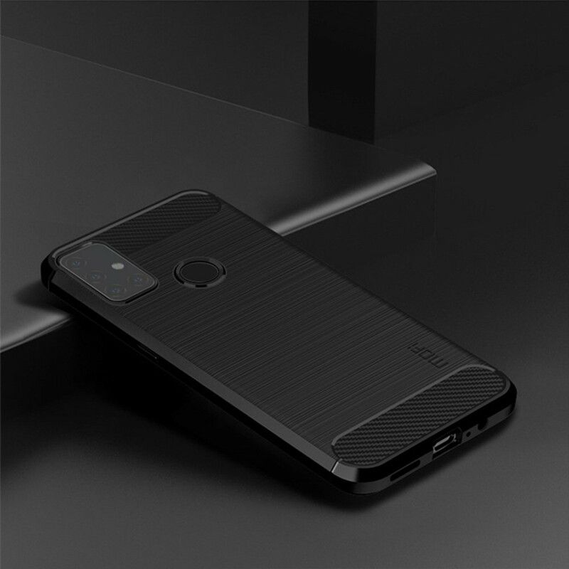 Cover OnePlus Nord N10 Mofi Børstet Kulfiber