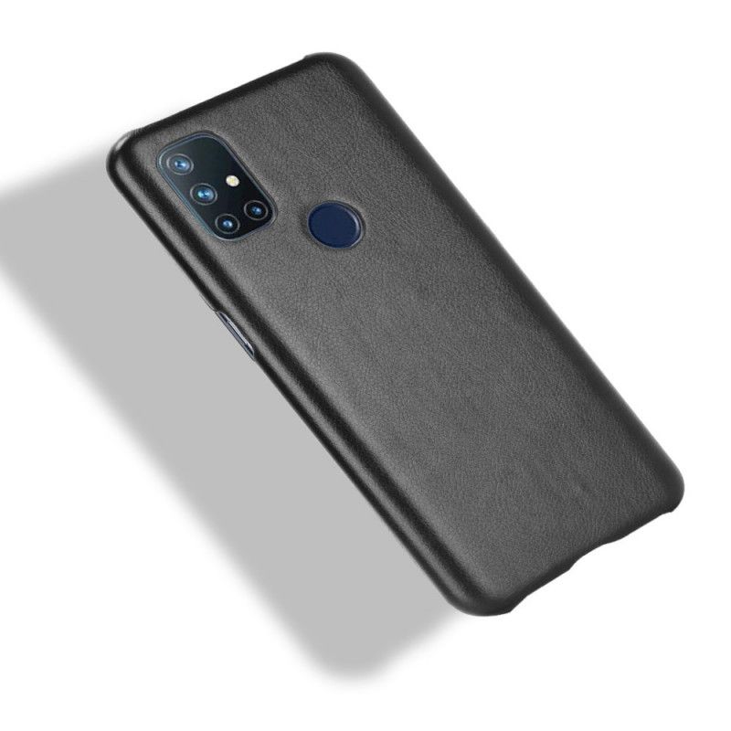 Cover OnePlus Nord N10 Performance Litchi-lædereffekt