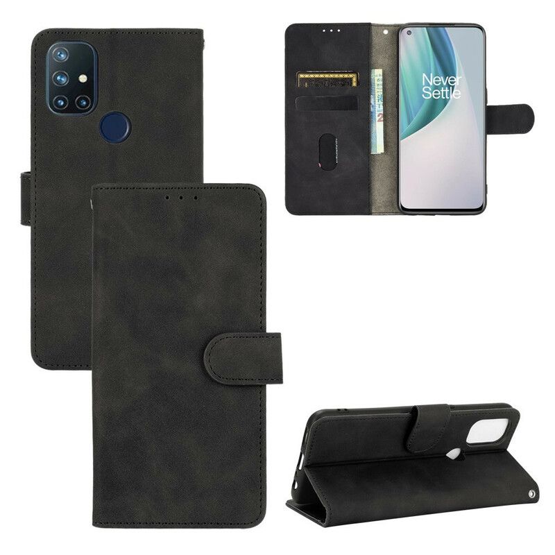 Flip Cover OnePlus Nord N10 Skin-touch