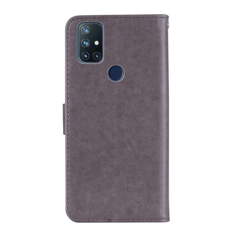 Flip Cover OnePlus Nord N10 Ugle Mandala Og Charm