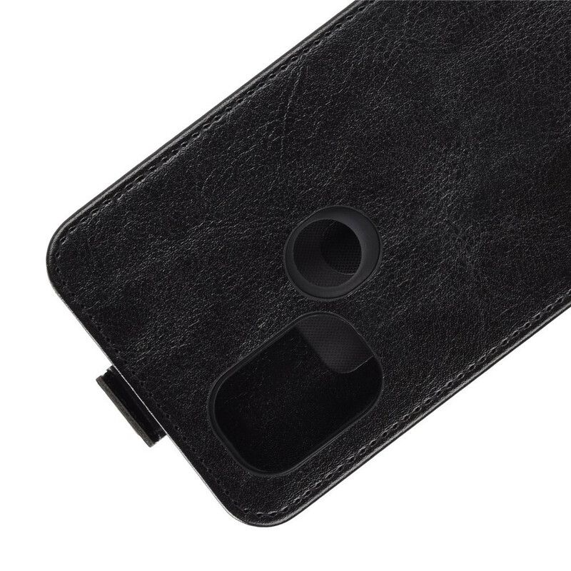 Læder Cover OnePlus Nord N10 Flip Cover Lodret Flap Lædereffekt