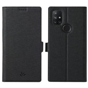 Læder Cover OnePlus Nord N10 Vili Dmx Tekstureret