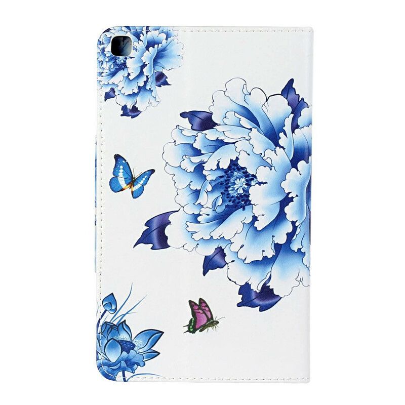 Flip Cover Samsung Galaxy Tab A 8" (2019) Blomsterdekor