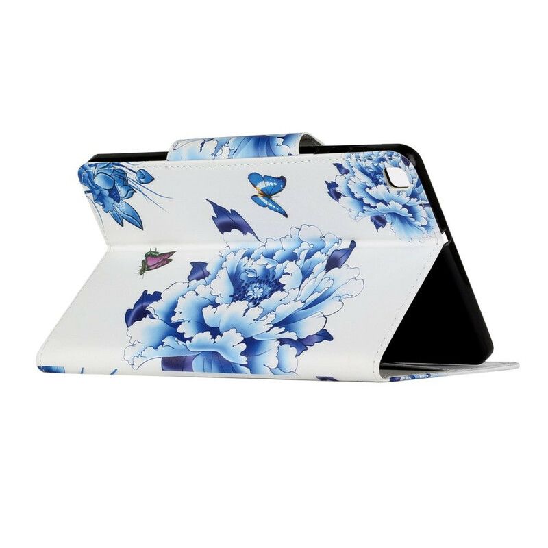 Flip Cover Samsung Galaxy Tab A 8" (2019) Blomsterdekor