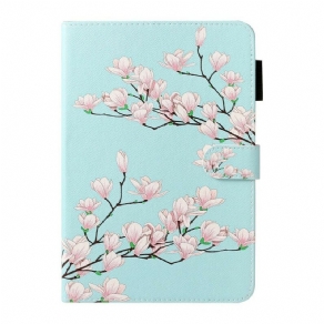 Flip Cover Samsung Galaxy Tab A 8" (2019) Blomstrende Gren